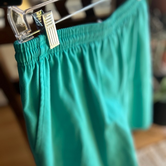90s TanJay Teal High Rise Shorts Relaxed Fit 10P - Picture 6 of 15